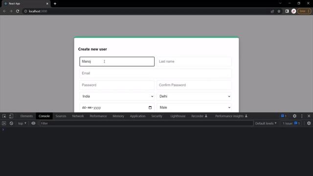#81 Fetching values from form input | Working with Forms in React | A Complete React Course смотреть онлайн