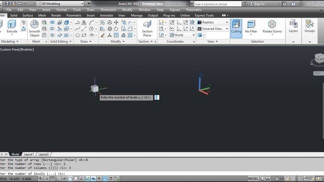 The 3D ARRAY Command - AutoCAD смотреть онлайн