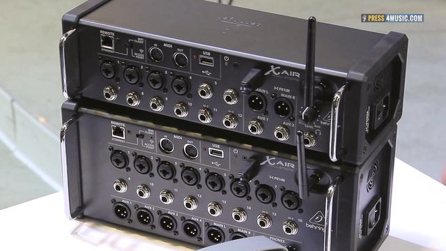Behringer X18, XR18, XR16, XR12 ( NAMM 2015 )