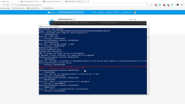 Part 23 - Running Jenkins with Maven Custom Docker Image смотреть онлайн