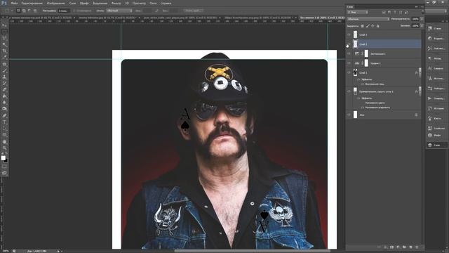 Speed Art аватар в честь Lemmy Kilmister смотреть онлайн