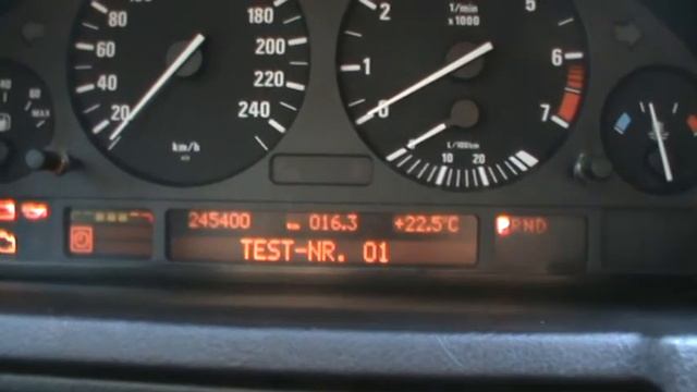 Разблокировка скрытого меню приборной панели BMW X5 E53