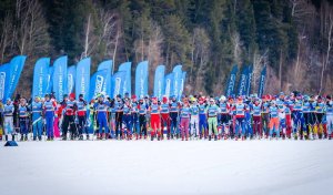 Югорский лыжный марафон, 50км, 2022.