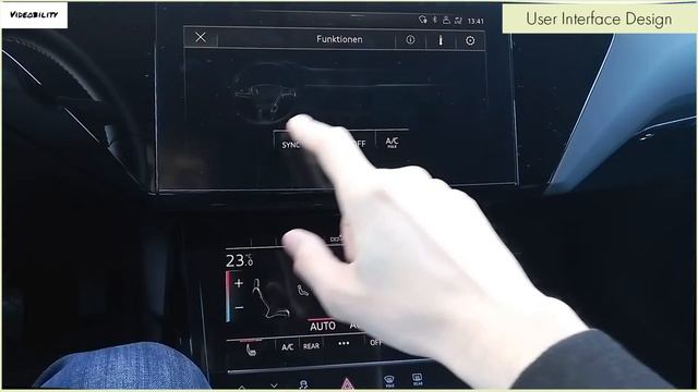 AUDI E-tron 50/55 (2020) - Klima- & Lüftungs-/ Heizeinstellung -KURZERKLÄRUNG (8/12) смотреть онлайн