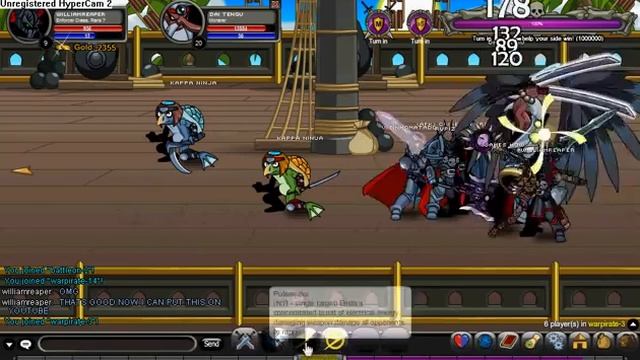 Aq Worlds Pirate War Boss Battle Dai Tengu смотреть онлайн