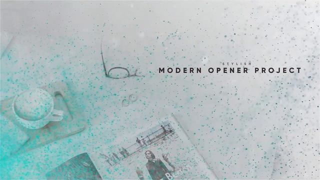 Euphoria Particles Titles Opener - After Effects Template