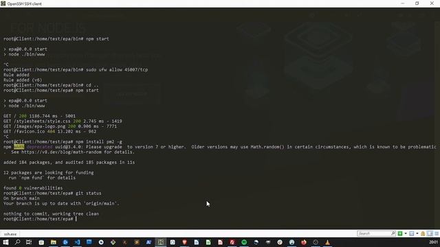 5) CURSO VPS - Levantar proyectos de nodejs con pm2 para producción смотреть онлайн