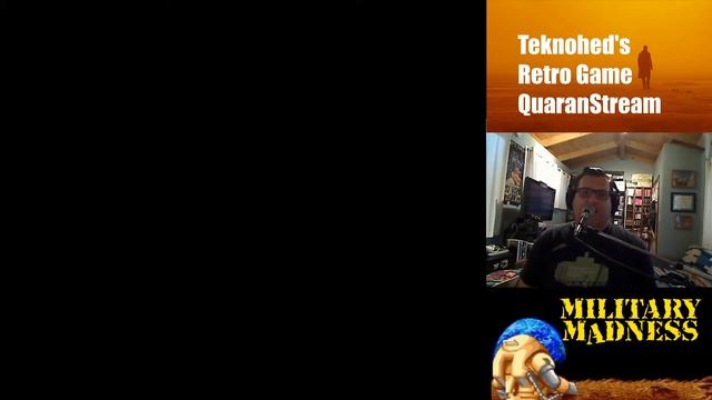 Teknohed's Retro Game Quarantine Stream -Military Madness: Nectaris (Turbo Grafx-16) смотреть онлайн