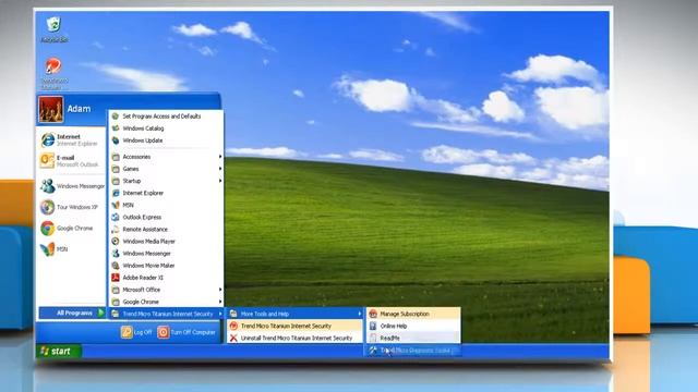 How to uninstall Trend Micro® Internet Security from Windows® XP смотреть онлайн