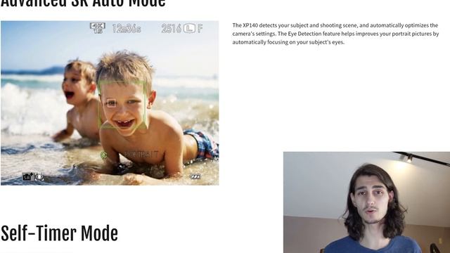 Fujifilm Finepix XP140 Top Features Review