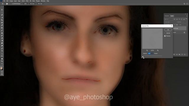 مثل حرفه ای ها روتوش کن (روتوش سریع و حرفه ای با حفظ کامل بافت صورت) Photoshop Tutorial смотреть онлайн
