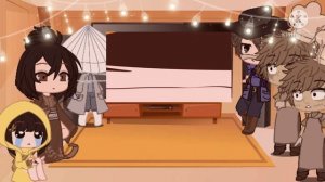 [RUS]Реакция Little Nightmares на"Товарищ Куаш"|Gacha club