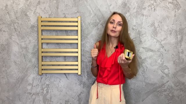 Латунный полотенцесушитель Terma Marlin 600/430 BRASS SX смотреть онлайн
