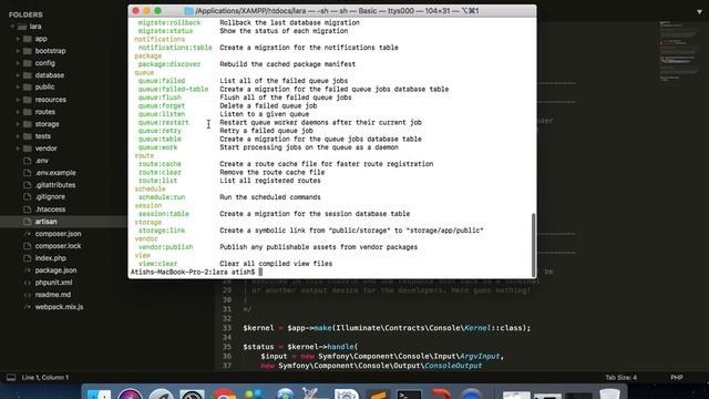 Laravel 5.5 and 5.6 - Artisan Basics смотреть онлайн