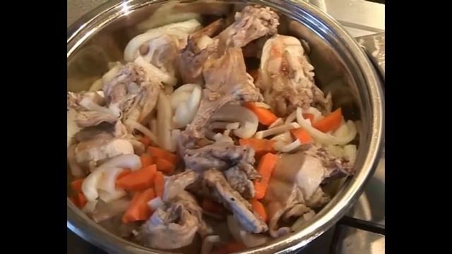 Кролик тушеный с тыквой и апельсинами смотреть онлайн