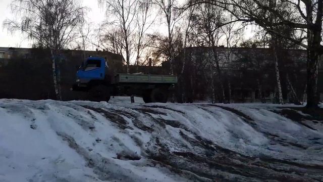 Газ66 с дизелем первый выезд из бокса смотреть онлайн