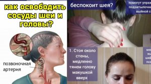Шея не пропускает кровь в голову, шумит в ушах? Освободите верхнюю порцию позвоночной артерии