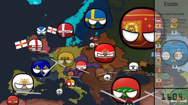 History of Europe in Countryballs: EVERY YEAR (1492-1700) смотреть онлайн