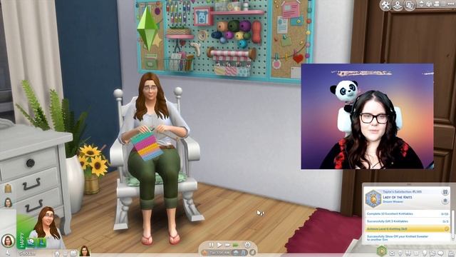 How to Finish the Lord or Lady of the Knits Aspiration in The Sims 4: Nifty Knitting ?? смотреть онлайн