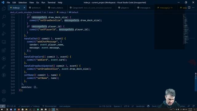Deck of Cards Simulator day 21.3 - Drawing a card смотреть онлайн