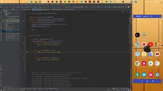#108 Android Kotlin Development 2022 [Arabic] | RX Java Single смотреть онлайн