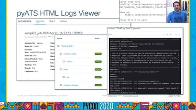 Talk: Hank Preston - Introduction to Writing Network Tests with pyATS смотреть онлайн