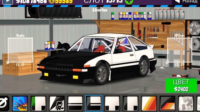 Тутор на крутой тюнинг на АЕ86 в Fr Legends смотреть онлайн