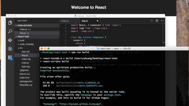 Getting started with React with Create React App смотреть онлайн