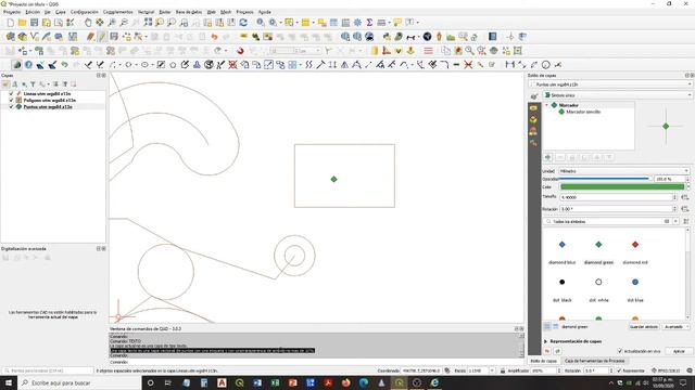 QGIS-QAD. Dibujar en Qgis como autocad. PARTE 1 смотреть онлайн