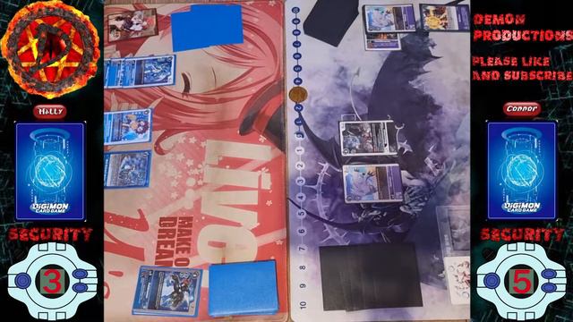 Digimon TCG: Imperialdramon vs BeelStarmon | EX01 смотреть онлайн