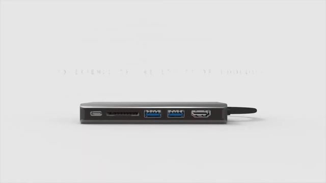 Feeltek 8 in 1 USB-C Portable Hub смотреть онлайн