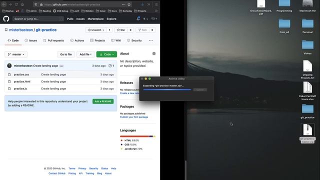 Full Stack Web Developer Course: 14_5 - Git Clone смотреть онлайн