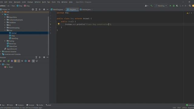 003. Abstract class constructor смотреть онлайн