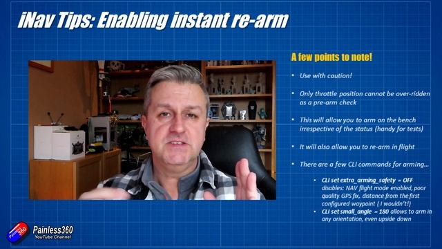 iNav tips and tricks: Re-arming in flight смотреть онлайн