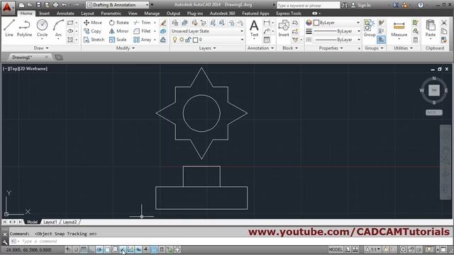 AutoCAD Training Tutorial for Beginners | Lesson - 6 смотреть онлайн