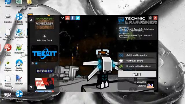 Как установить сборку Hexxit и другие. смотреть онлайн