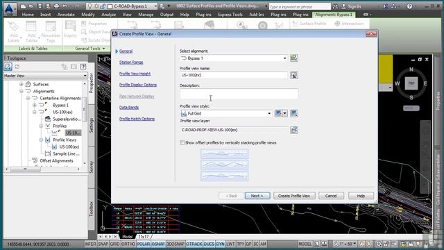 AutoCAD Civil 3D 2014 Tutorial | Surface Profiles And Profile Views смотреть онлайн