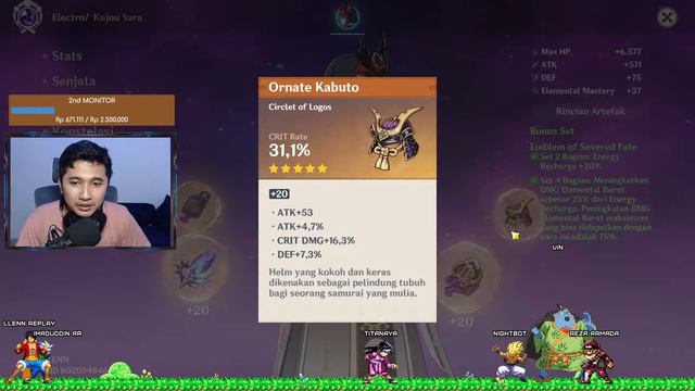 [LIVE] Genshin Impact l yang ngepull Yae / Ei mana suaranyaaaaa? смотреть онлайн