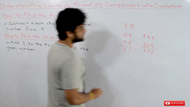 Understanding how to do 9's and 10's complement of a decimal number || Lesson 2 || Digital Logic || смотреть онлайн