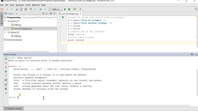 Interactive Python sessions смотреть онлайн