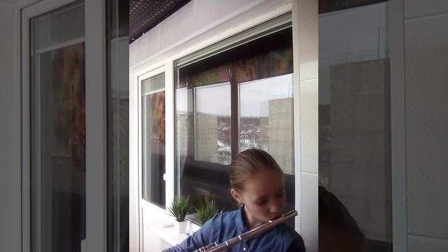 Синий синий иней лёг на провода игра на флейте смотреть онлайн