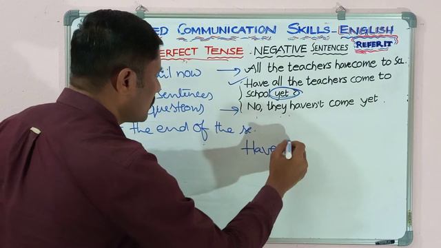 ROLE OF "YET" IN MAKING NEGATIVE SENTENCES AND QUESTIONS IN PRESENT PERFECT TENSE COMMUNICATION ENG смотреть онлайн