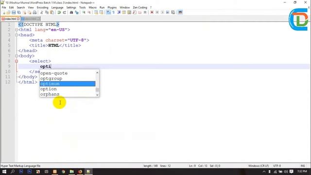 web design and development | html input blocks Bangla : Part_9 смотреть онлайн