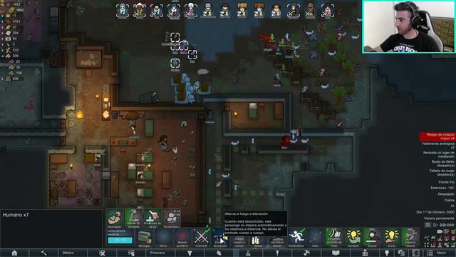 Rimworld - T7 Ep 13 - Gameplay español - Ideology DLC - Gatos Asesinoooos (ultra cute) смотреть онлайн