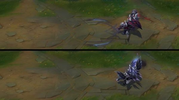 Old God Mordekaiser vs Ashen Graveknight Mordekaiser Skins Comparison (League of Legends)
