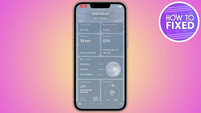 iOS 17 - How to See Moon Data On Your iPhone смотреть онлайн