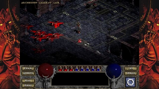 DIABLO HELLFIRE ► Прохождение за Мага ►Диабло ► Часть 9 смотреть онлайн