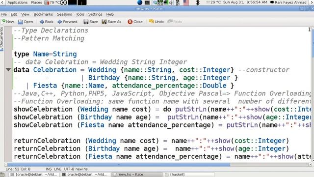 Haskell Programming Tutorial-16: Pattern Matching (Arabic Version) смотреть онлайн