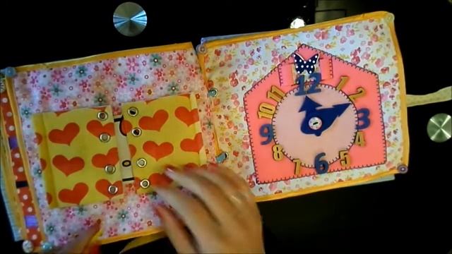 Развивающая текстильная книжка для детей "День Рождения" смотреть онлайн