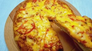 Пицца из лаваша